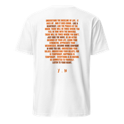 White & Orange
