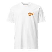 White & Orange