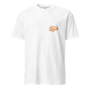 White & Orange